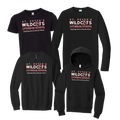 Gildan black apparel-St. Peter's Wildcats-logo 3