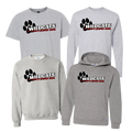 Gildan sport grey apparel-St. Peter's Wildcats-logo 4