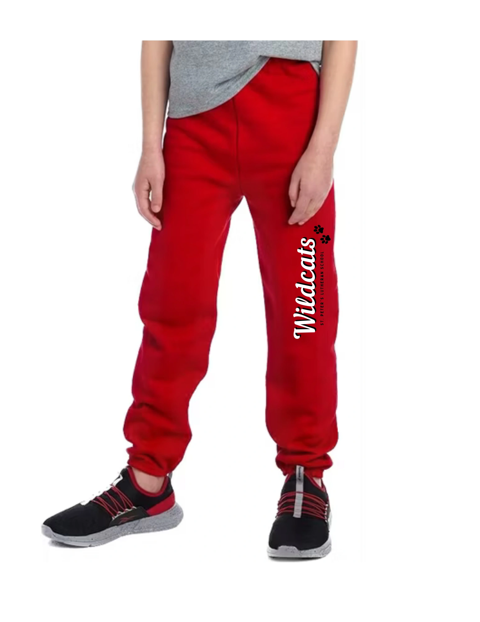 Youth JERZEES® 973BR NuBlend® Youth Sweatpants-logo 8-A