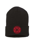 YP Classics™ 1501KC Cuffed Knit Beanie with patch