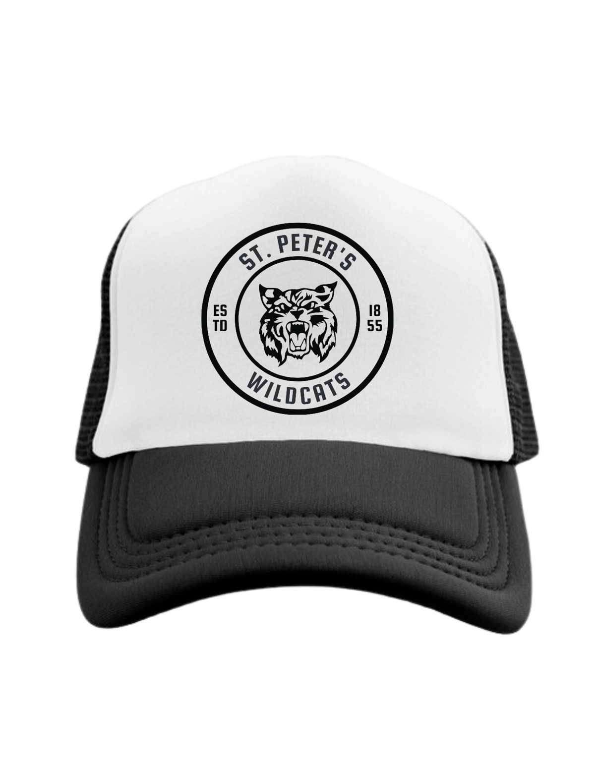 Mega Cap® 6801B Summer Trucker Cap-logo 6-E