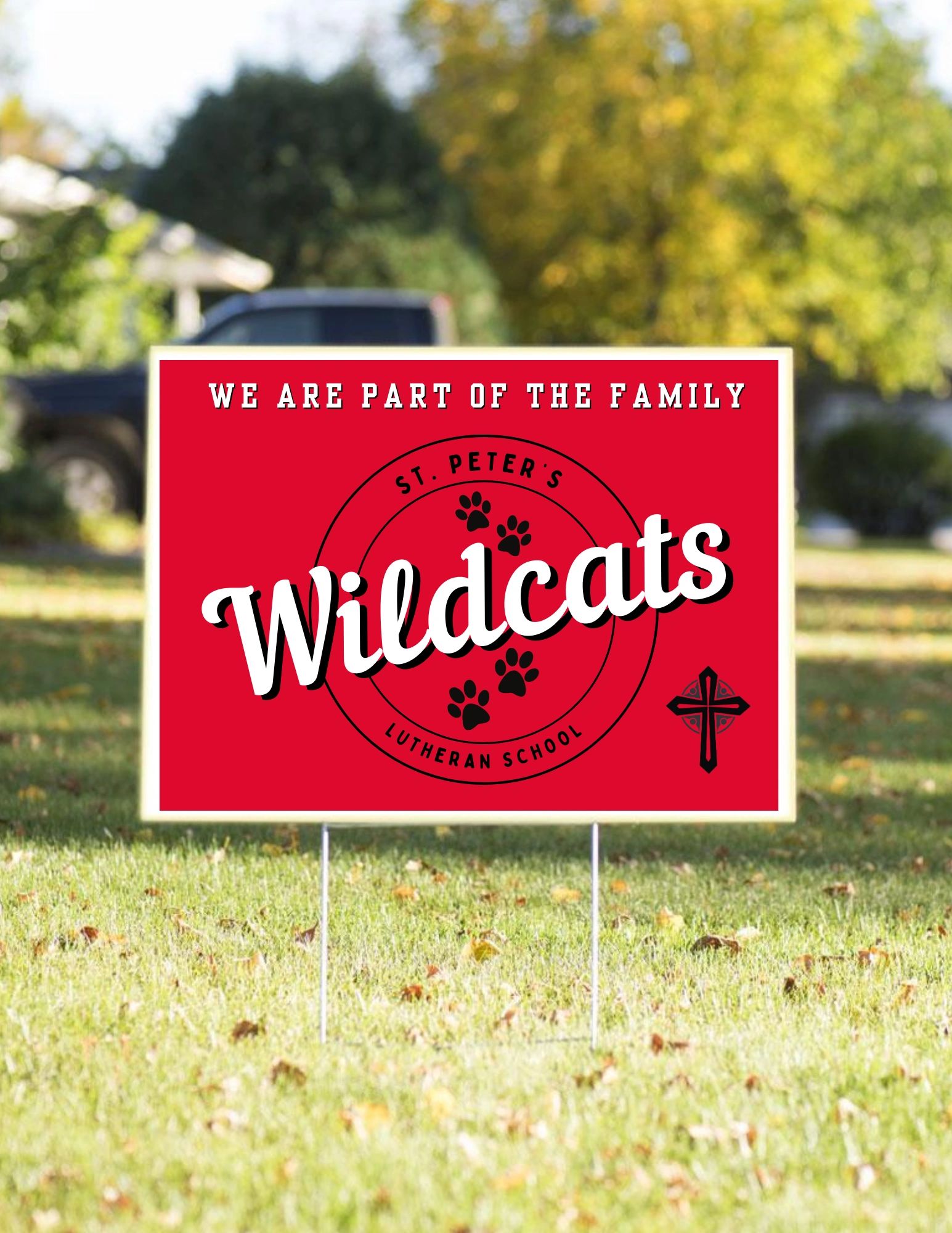 Yard sign - double sided