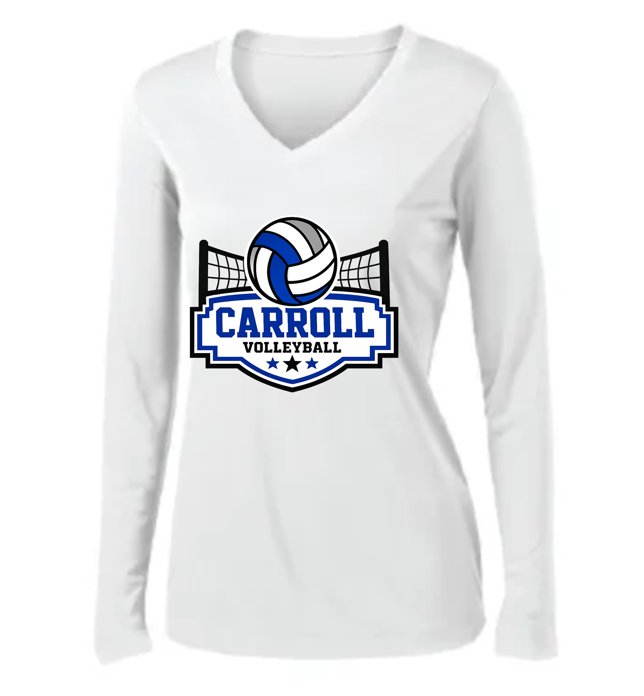 Sport-Tek® Ladies Long Sleeve PosiCharge® Competitor™ V-Neck Tee
