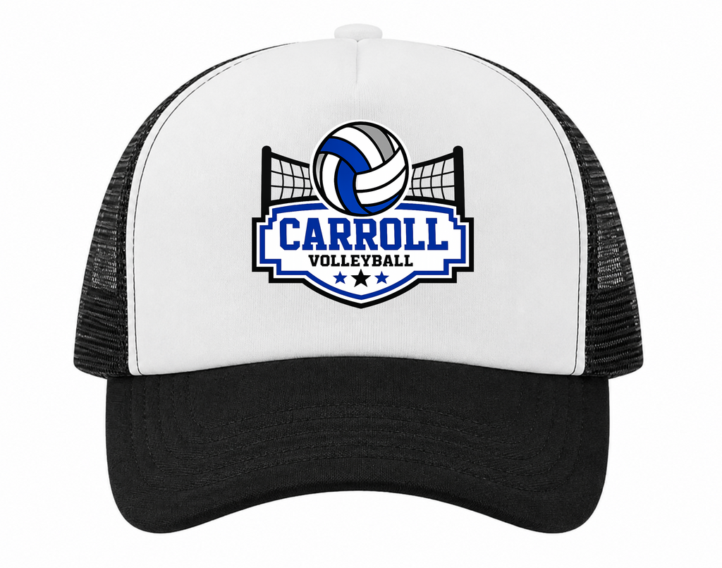 Mega Cap® 6801B Summer Trucker Cap w/DTF Print