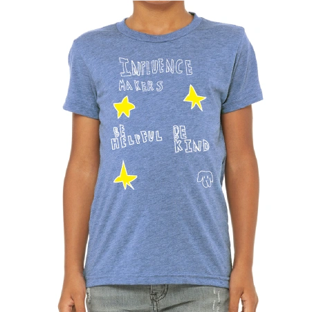 ***5TH GRADE WINNING T-SHIRT***BELLA+CANVAS® 3413Y Youth Triblend Short Sleeve Tee CV222 with full front DTF print