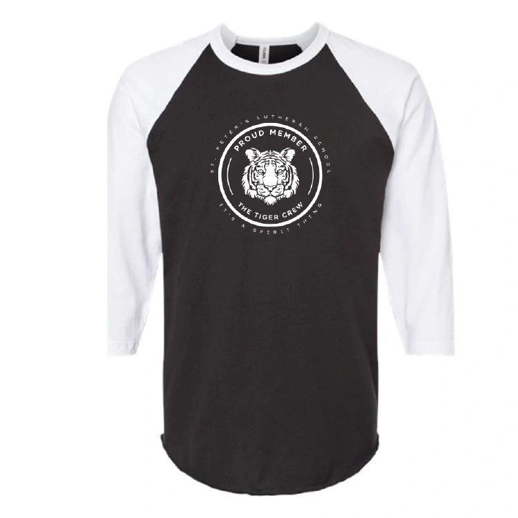 BELLA+CANVAS® 3200 Unisex 3/4 Sleeve Baseball Adult / Youth Tee