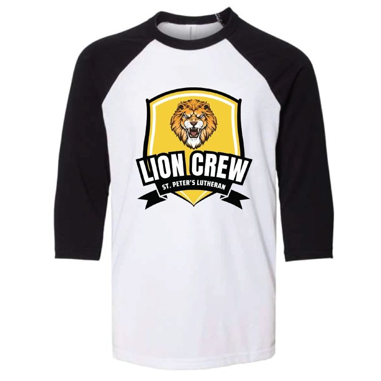 BELLA+CANVAS® 3200 Unisex 3/4 Sleeve Baseball Adult / Youth Tee
