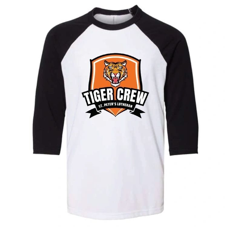 BELLA+CANVAS® 3200 Unisex 3/4 Sleeve Baseball Adult / Youth Tee