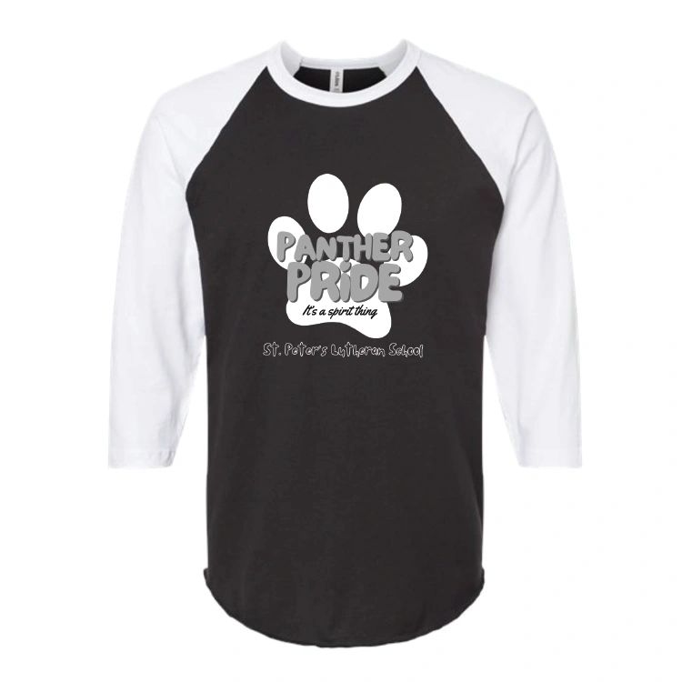 BELLA+CANVAS® 3200 Unisex 3/4 Sleeve Baseball Adult / Youth Tee