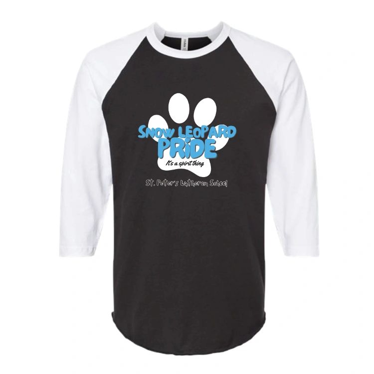 BELLA+CANVAS® 3200 Unisex 3/4 Sleeve Baseball Adult / Youth Tee