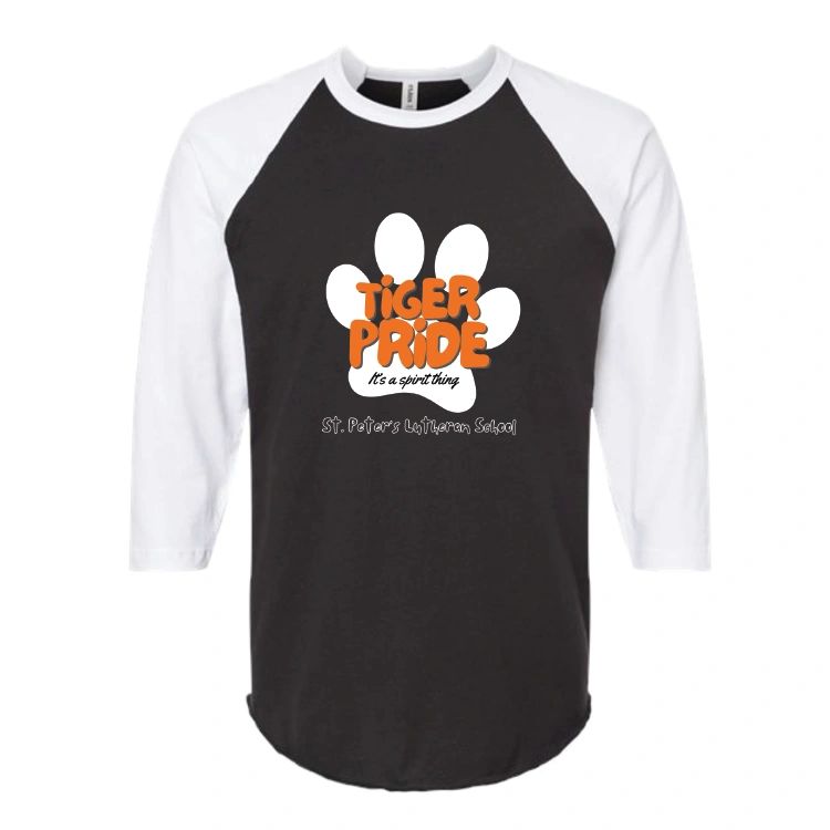 BELLA+CANVAS® 3200 Unisex 3/4 Sleeve Baseball Adult / Youth Tee