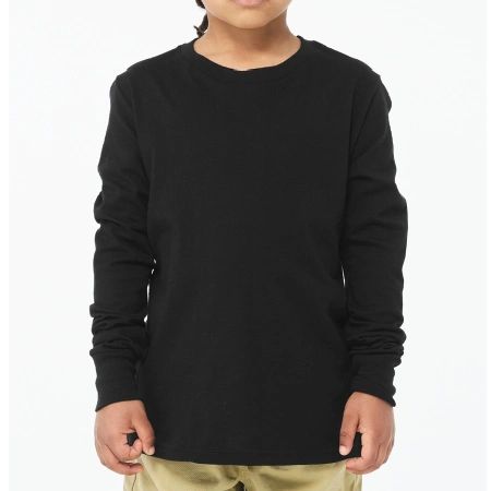 BELLA+CANVAS® 3501Y Youth Jersey Long Sleeve Tee