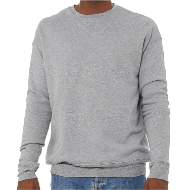 BELLA+CANVAS® 3945 Unisex Sponge Fleece Drop Shoulder Sweatshirt