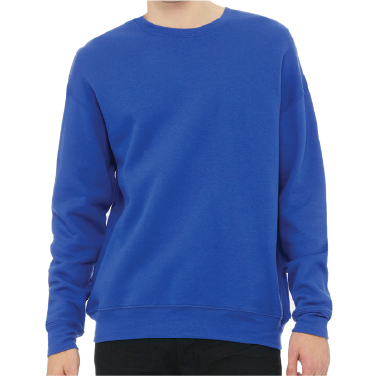 BELLA+CANVAS® 3945 Unisex Sponge Fleece Drop Shoulder Sweatshirt