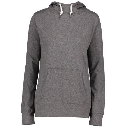 Enza® 09379 Ladies Long Sleeve Funnel Neck Hooded Tee W/left chest DTF print only