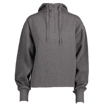 Enza® 31879 Ladies Boxy Quarter Zip Hood