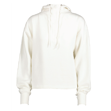 Enza® 31879 Ladies Boxy Quarter Zip Hood