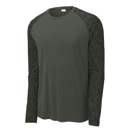 Sport-Tek ® Long Sleeve Digi Camo Tee