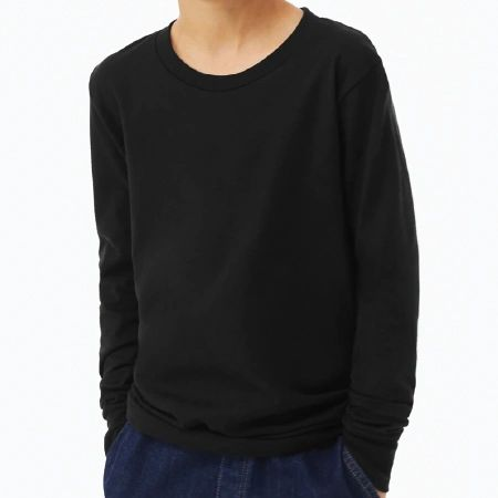 BELLA+CANVAS® 3501Y Youth Jersey Long Sleeve Tee