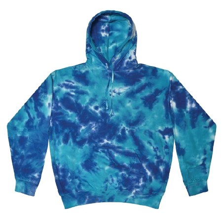 Colortone® 8777Y Youth Tie Dye Fleece Pullover TD987