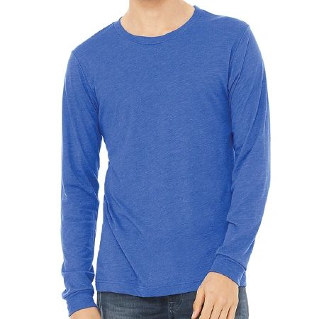BELLA+CANVAS® 3513 Unisex Triblend Long Sleeve Tee