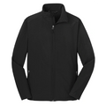 J317 Port Authority® Core Soft Shell Jacket with embroidery of left chest
