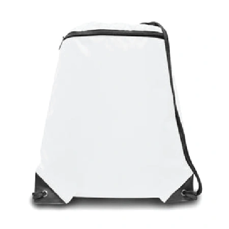 Liberty Bags 8888 Zippered Drawstring BackpackImage LB712