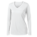 Sport-Tek® Ladies Long Sleeve PosiCharge® Competitor™ V-Neck Tee