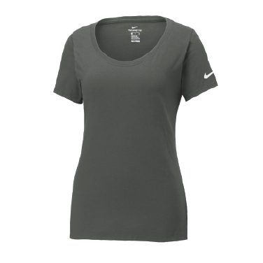 Nike Ladies Dri-FIT Cotton/Poly Scoop Neck Tee