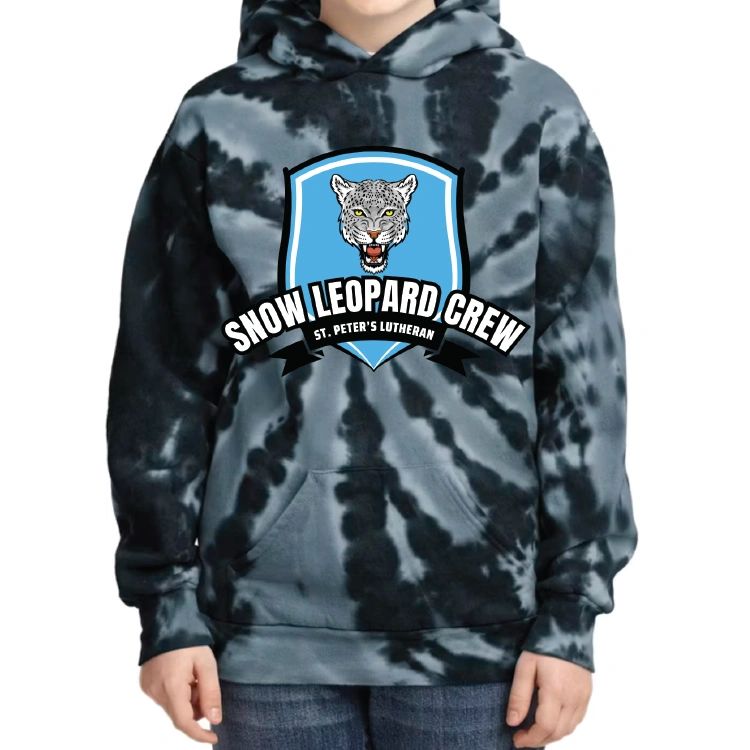 Port & Company® Tie-Dye Youth/Adult Pullover Hooded Sweatshirt