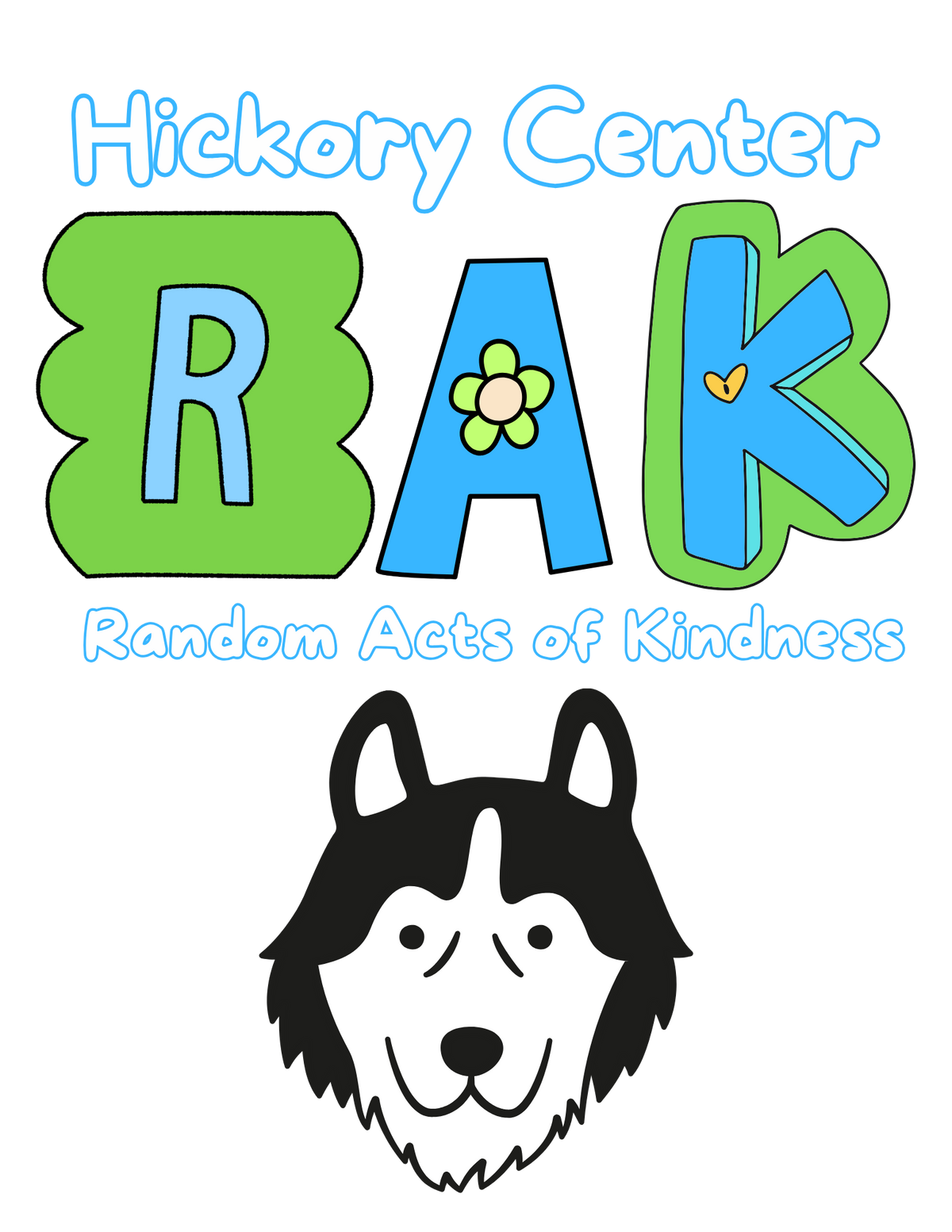 Hickory Center RAK Digital-Print Vinyl Sticker