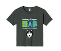 JERZEES® 29BR DRI-POWER® Youth T-Shirt Full Front Logo