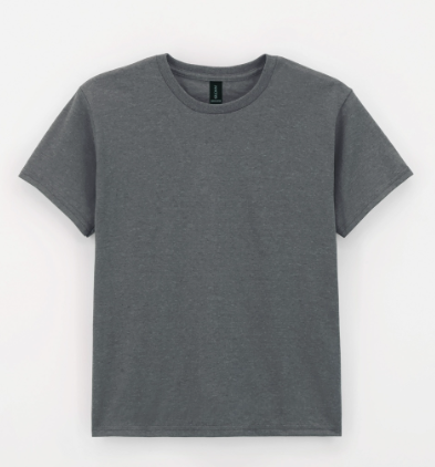 Gildan® 5000B Heavy Cotton™ Youth T-Shirt Full Front Logo