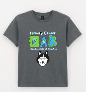 Gildan® 5000B Heavy Cotton™ Youth T-Shirt Full Front Logo