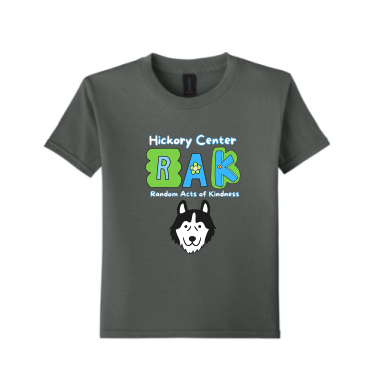Gildan® 64000B Softstyle® Youth T-Shirt Full Front Logo