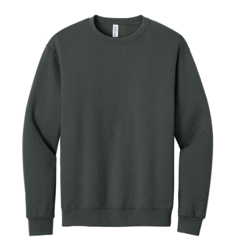 JERZEES® 562MR NuBlend® Unisex Sweatshirt Full Front Logo