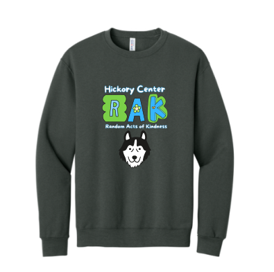 JERZEES® 562MR NuBlend® Unisex Sweatshirt Full Front Logo