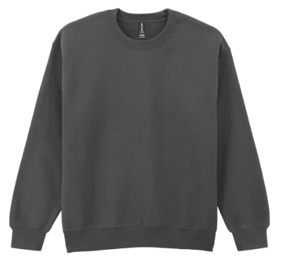 Gildan® 12000 DryBlend® Adult Crewneck Sweatshirt Full Front Logo