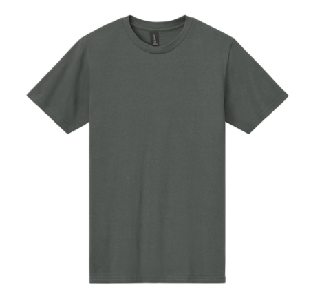 Gildan® 65000 Softstyle® Midweight Adult T-Shirt Full Front Logo