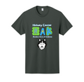 JERZEES® 29MR DRI-POWER® Unisex T-Shirt Full Front Logo