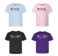 Gildan heavy cotton tees/Rabbitt Skin (toddler)-Front logo Preschool Scrible -back logo Preschool blocks