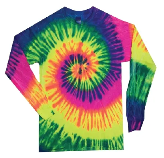 Colortone 2000Y - Youth Tie-Dyed Long Sleeve T-Shirt