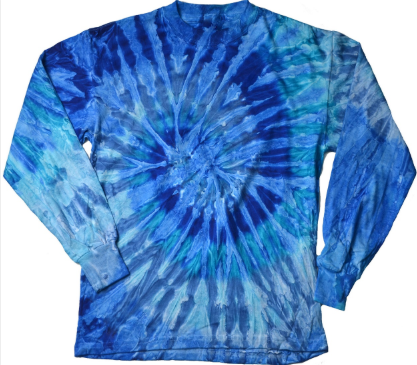 Colortone® 2000Y Youth Spider Tie Dye Long Sleeve T-Shirt