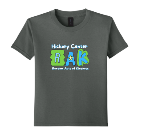 Gildan® 64000B Softstyle® Youth T-Shirt Full Front and Back Logo
