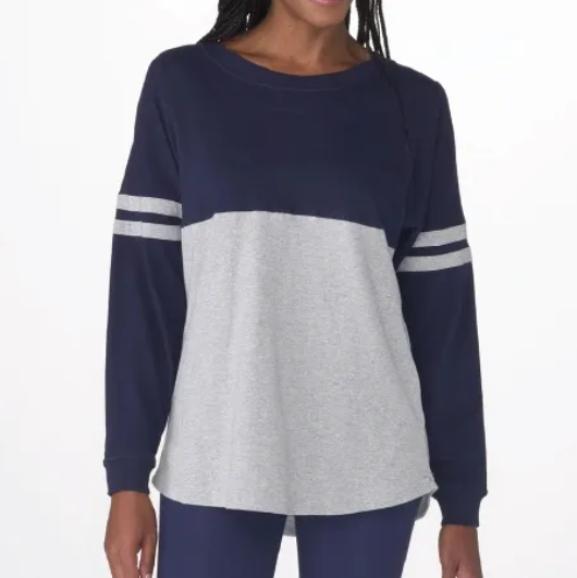 Boxercraft® BW3514 Women's Pom Pom Jersey BXBW3514 with left chest DTF logo