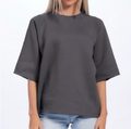 U.S. Apparel UFL2207 Unisex Snuggly Fleece Athletic Tee Full Front Logo