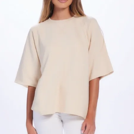 U.S. Apparel UFL2207 Unisex Snuggly Fleece Athletic Tee Full Front Logo