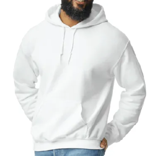 Gildan® 18500 Heavy Blend™ Adult Hooded Sweatshirt Full Front Logo