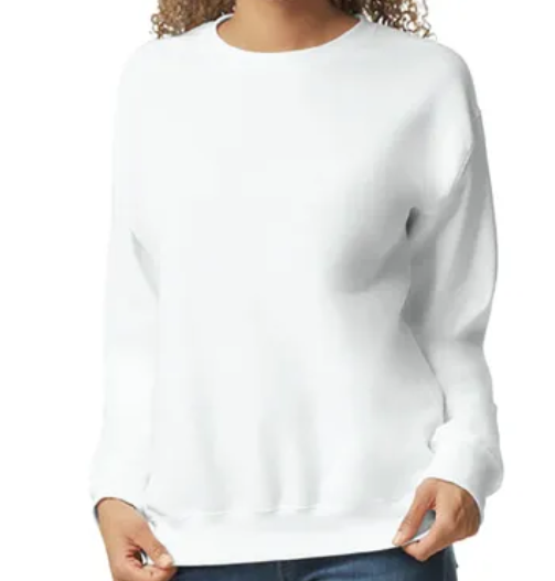 Gildan® 18000 Heavy Blend™ Adult Crewneck Sweatshirt Full Front Logo
