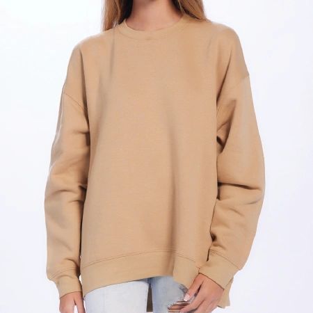U.S. Apparel UFL2192 Snuggly Fleece Oversized Crew UA2192